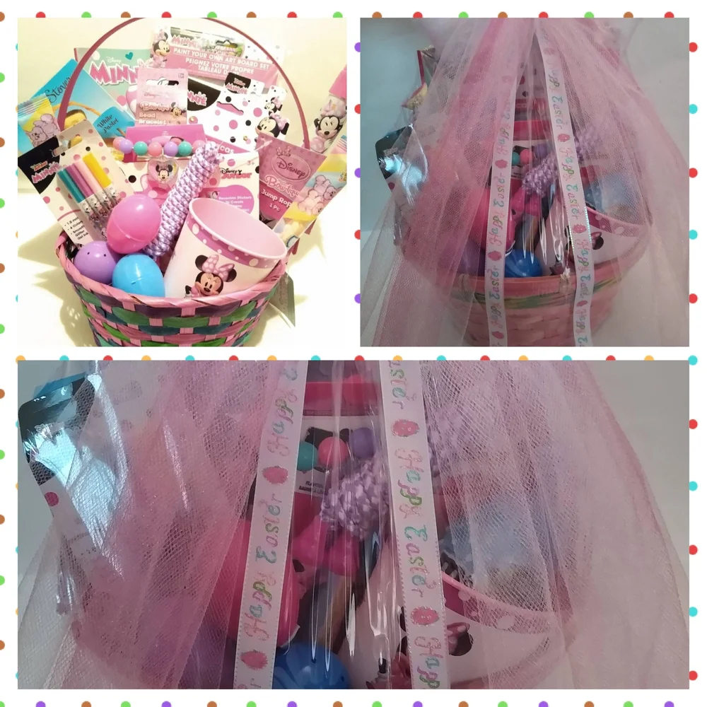 Bamboo Easter Gift Basket